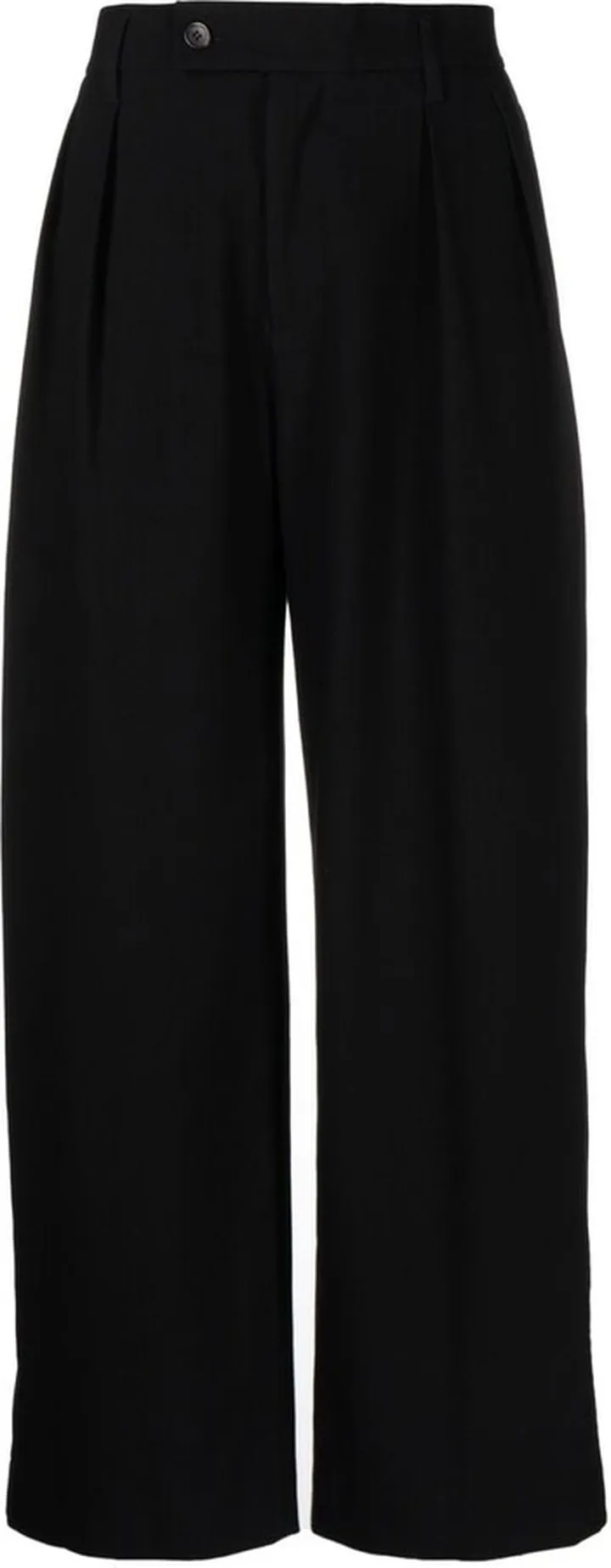 Wide Straight-Leg Trousers