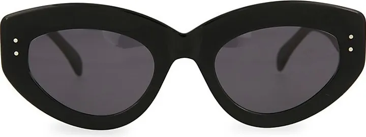 51MM Reverse Cat Eye Sunglasses