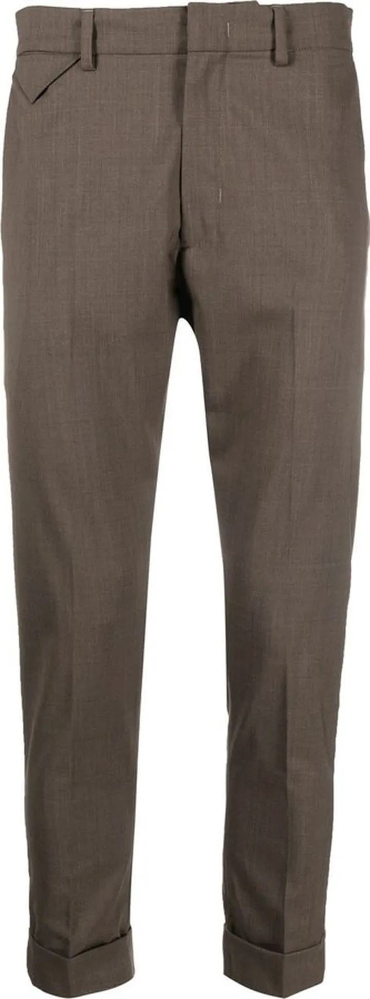 Cropped Tapered Trousers