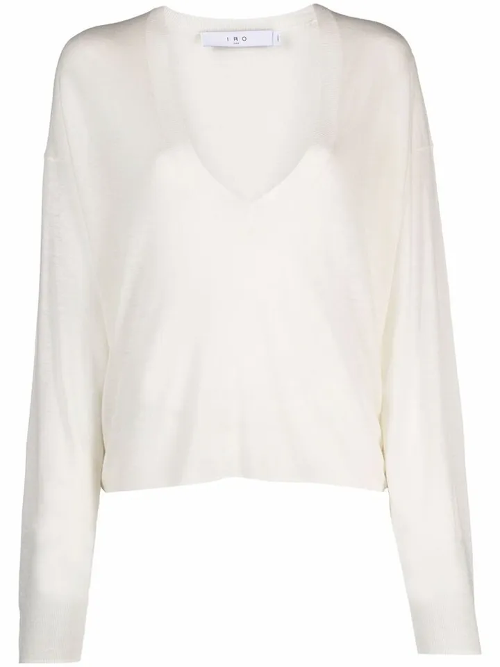 Veryla cashmere V-neck sweatshirt