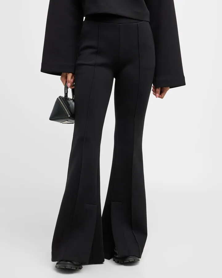 Flared Pull-On Pants