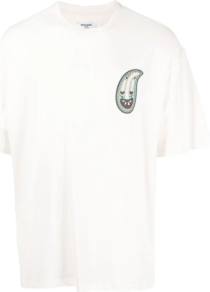 graphic-print cotton T-shirt