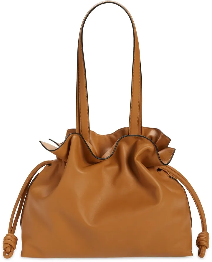 Large Flamenco Leather Clutch