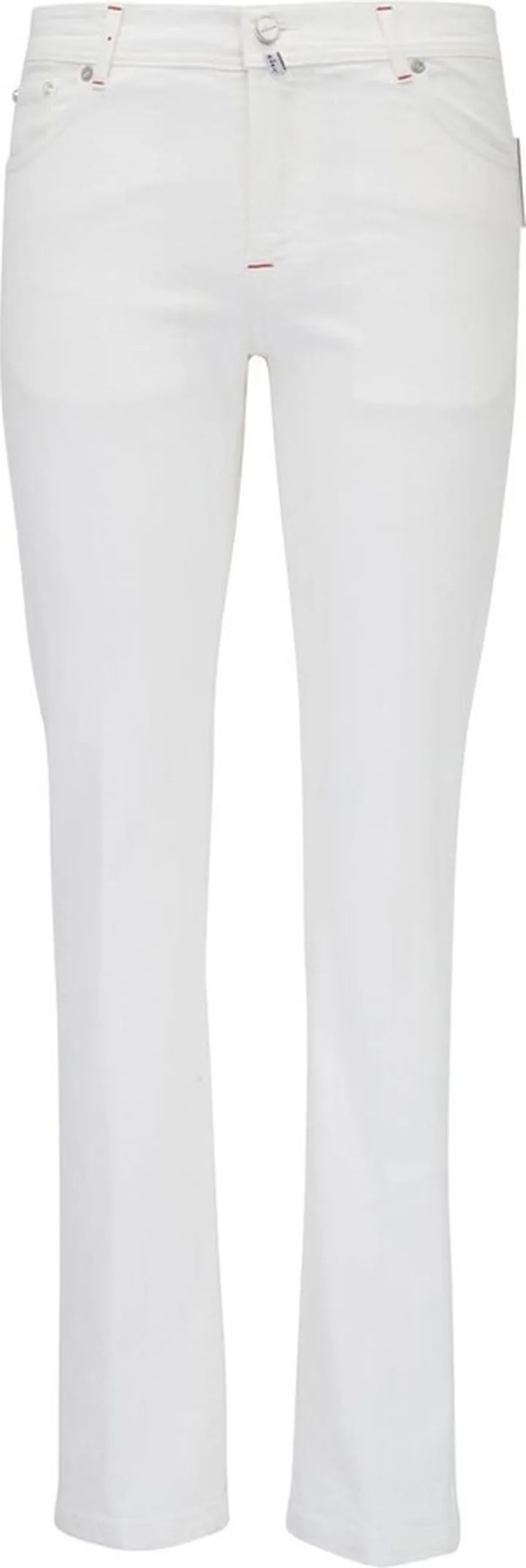 Slim-Cut Denin Trousers
