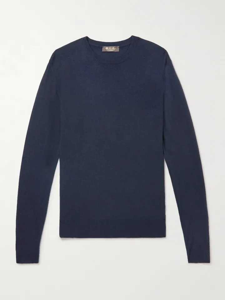 Slim-Fit Baby Cashmere Sweater