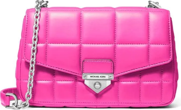 Michael Kors Soho Small Fuchsia Crossbody Bag