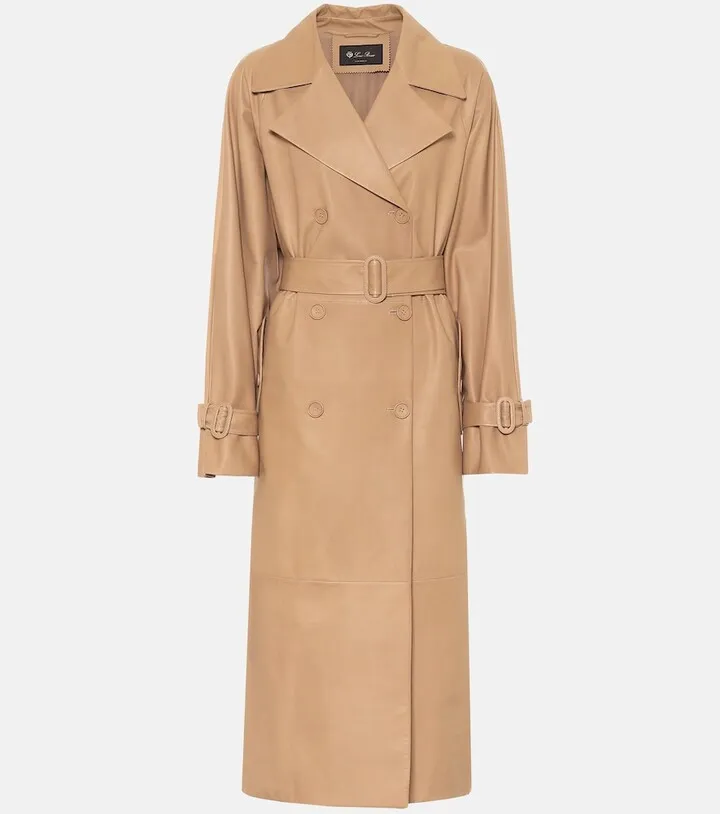 Bridger leather coat