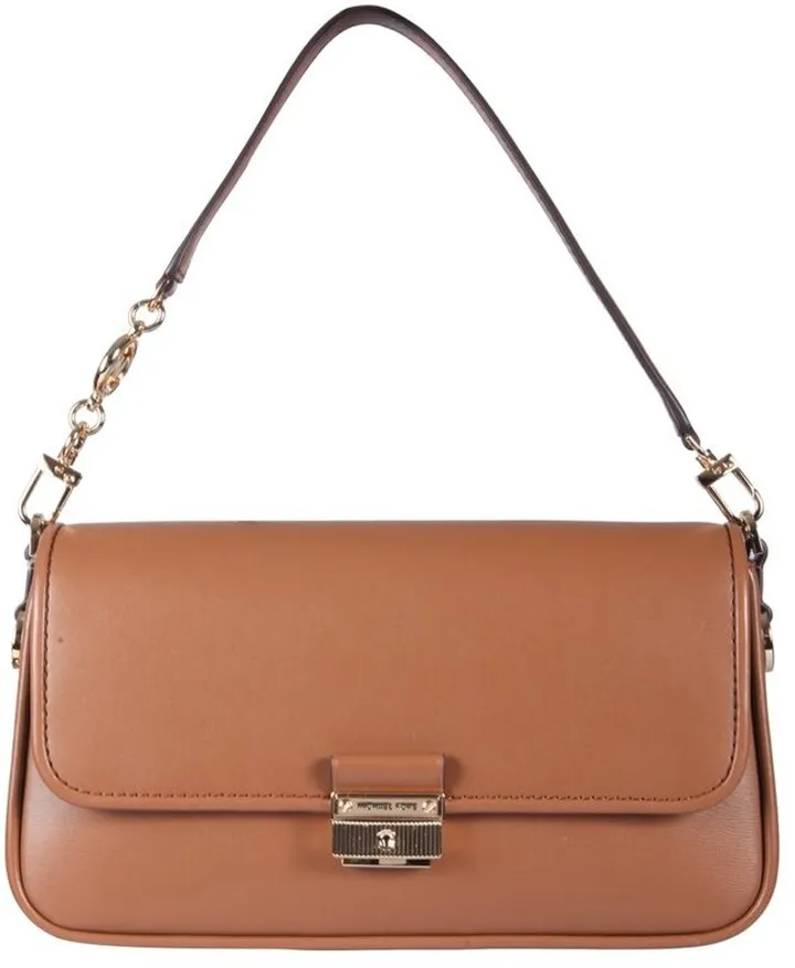 Michael Michael Kors Bradshaw Logo Engraved Shoulder Bag