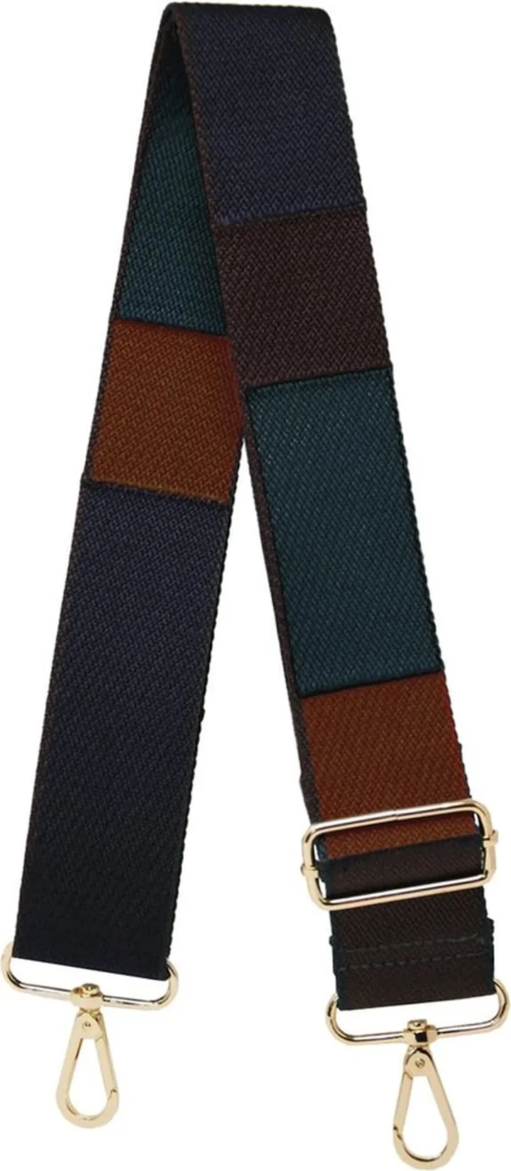 Johnny Loves Rosie - Luxe Dark Brown Block Bag Strap
