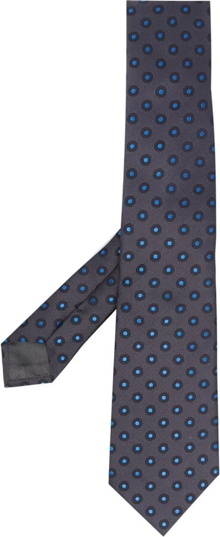 Graphic-Print Pointed Tie
