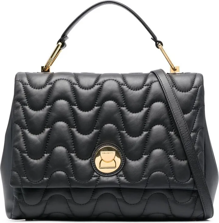 Quilted Leather Tote Bag