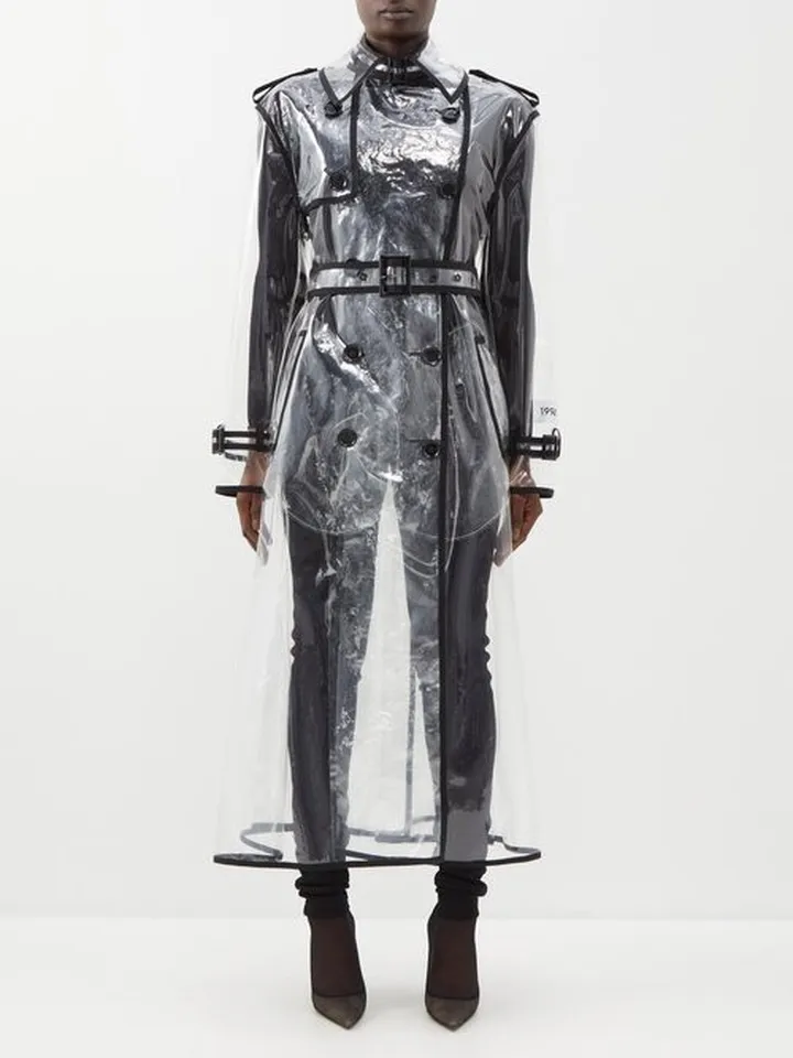 Re-edition 1994 Pvc Trench Coat