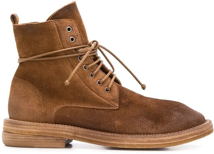 Lace-Up Ankle Boots