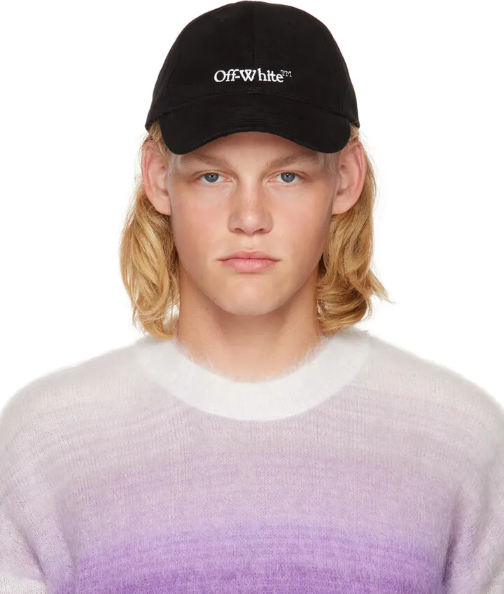 Off-White Black Bookish Cap