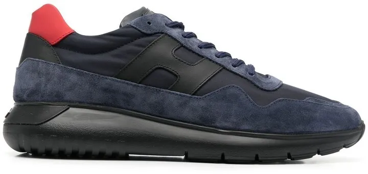 Panelled Low-Top Sneakers