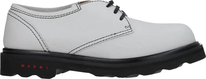Lace-up Shoes White