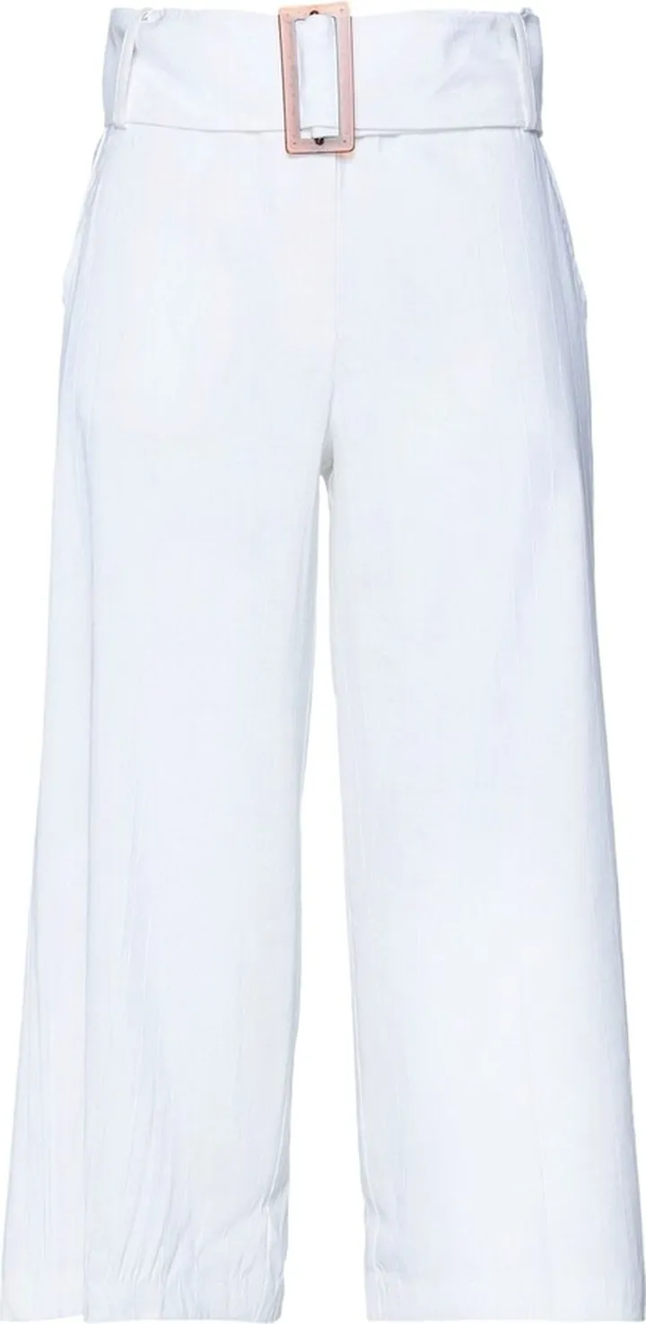 Cropped Pants Ivory