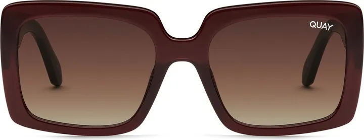 x Paris Total Vibe 54mm Square Sunglasses
