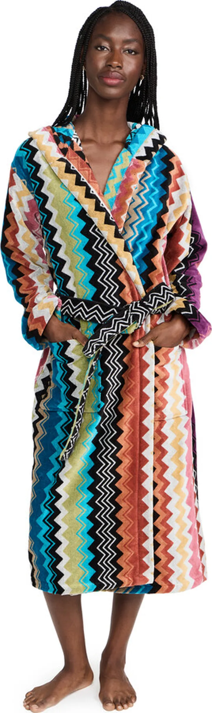 Missoni Giacomo Hooded Bathrobe