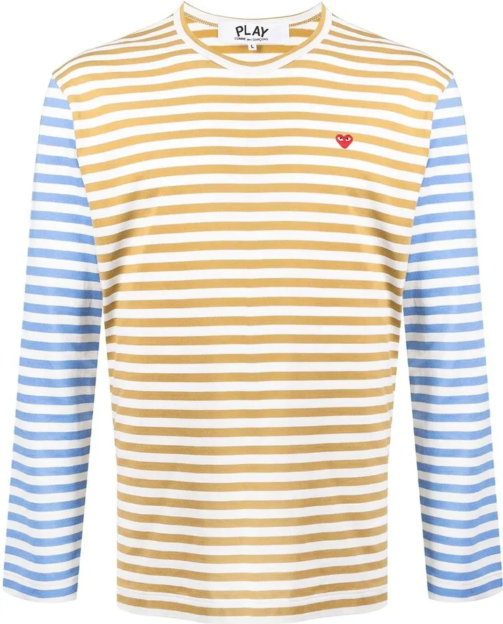 striped long-sleeve T-shirt