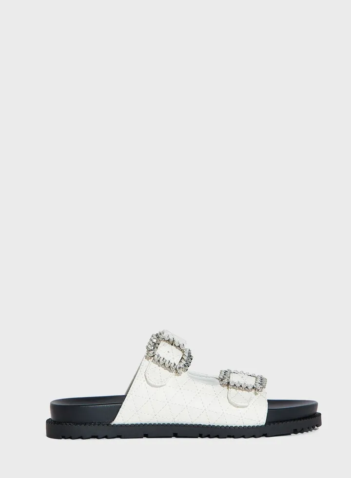 Jewelled Buckle Slide