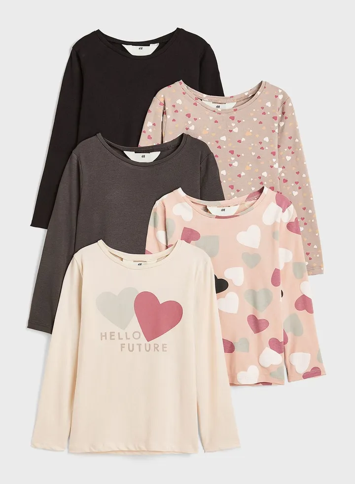 Kids 5 Pack Assorted Top