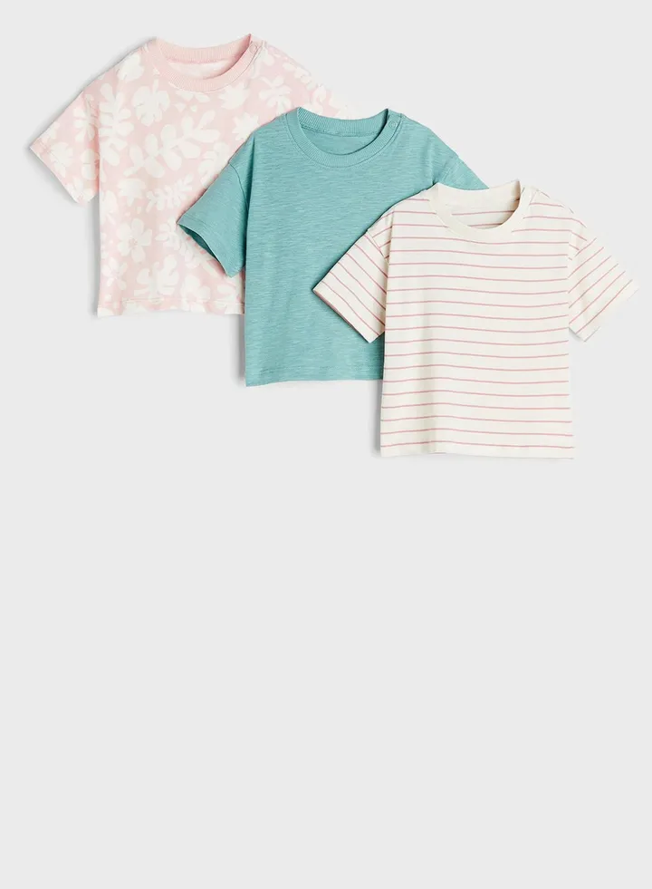 Kids 3 Pack Essential T-Shirt