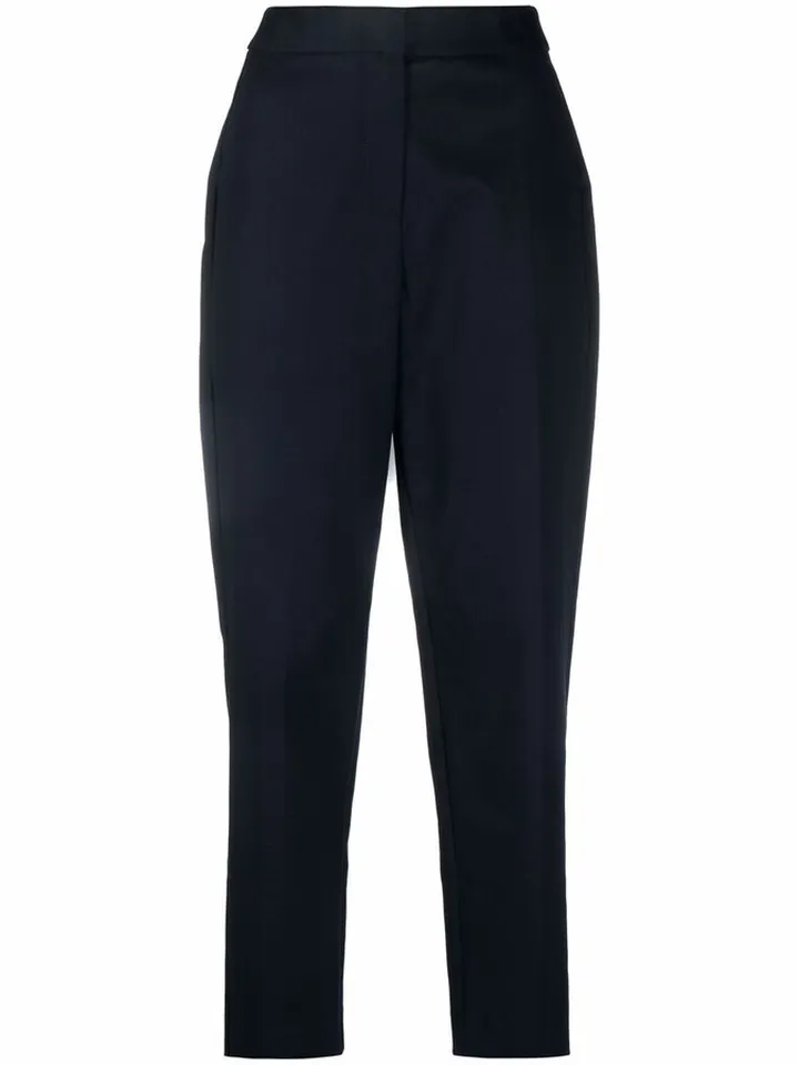 Essential slim-fit ankle trousers