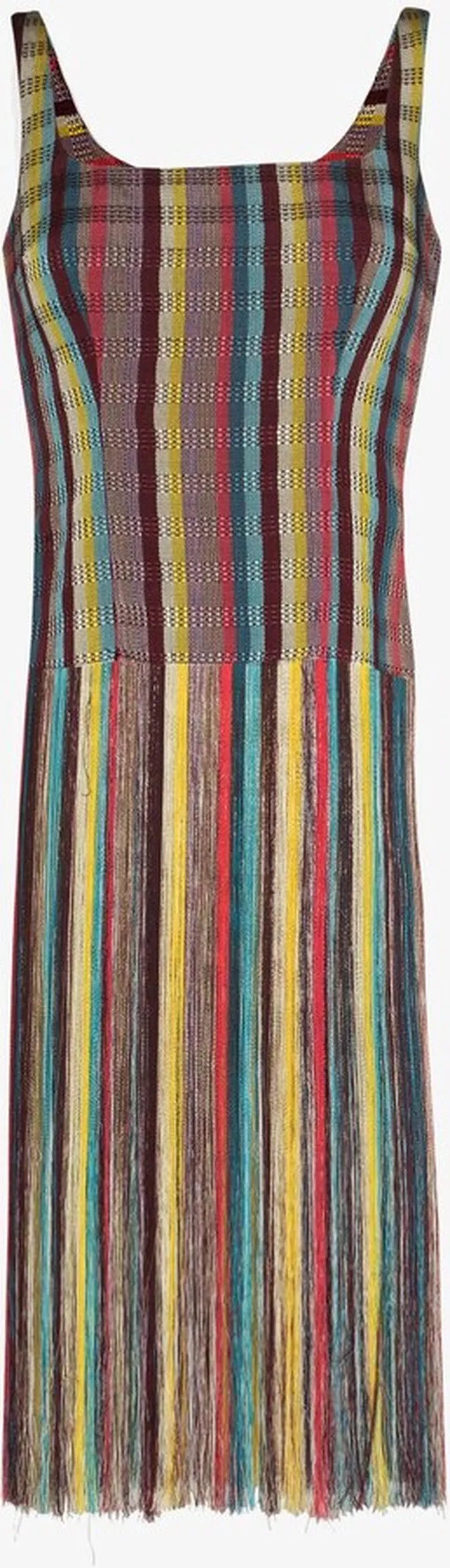 Striped Fringed Tunic