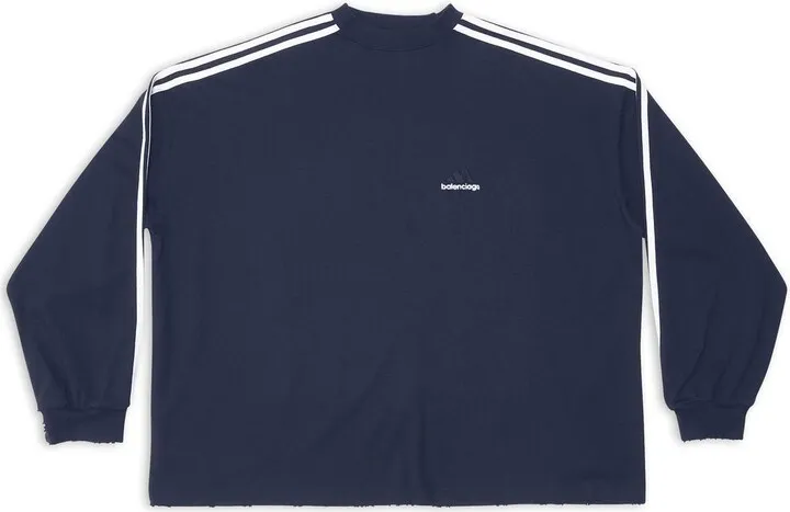 x adidas logo-embroidered long-sleeved T-shirt