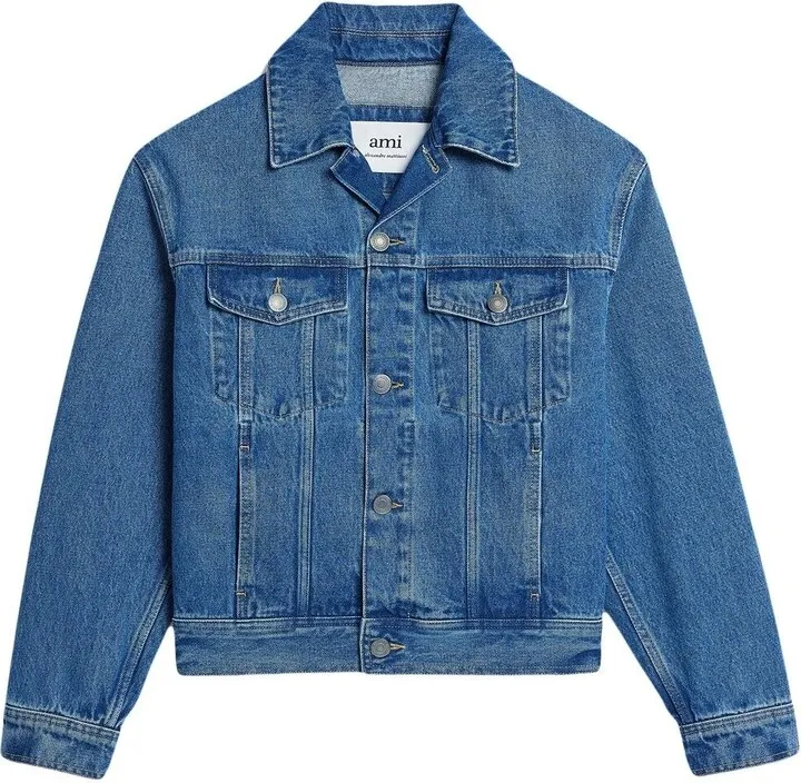 AMI PARIS- Denim Cotton Jacket