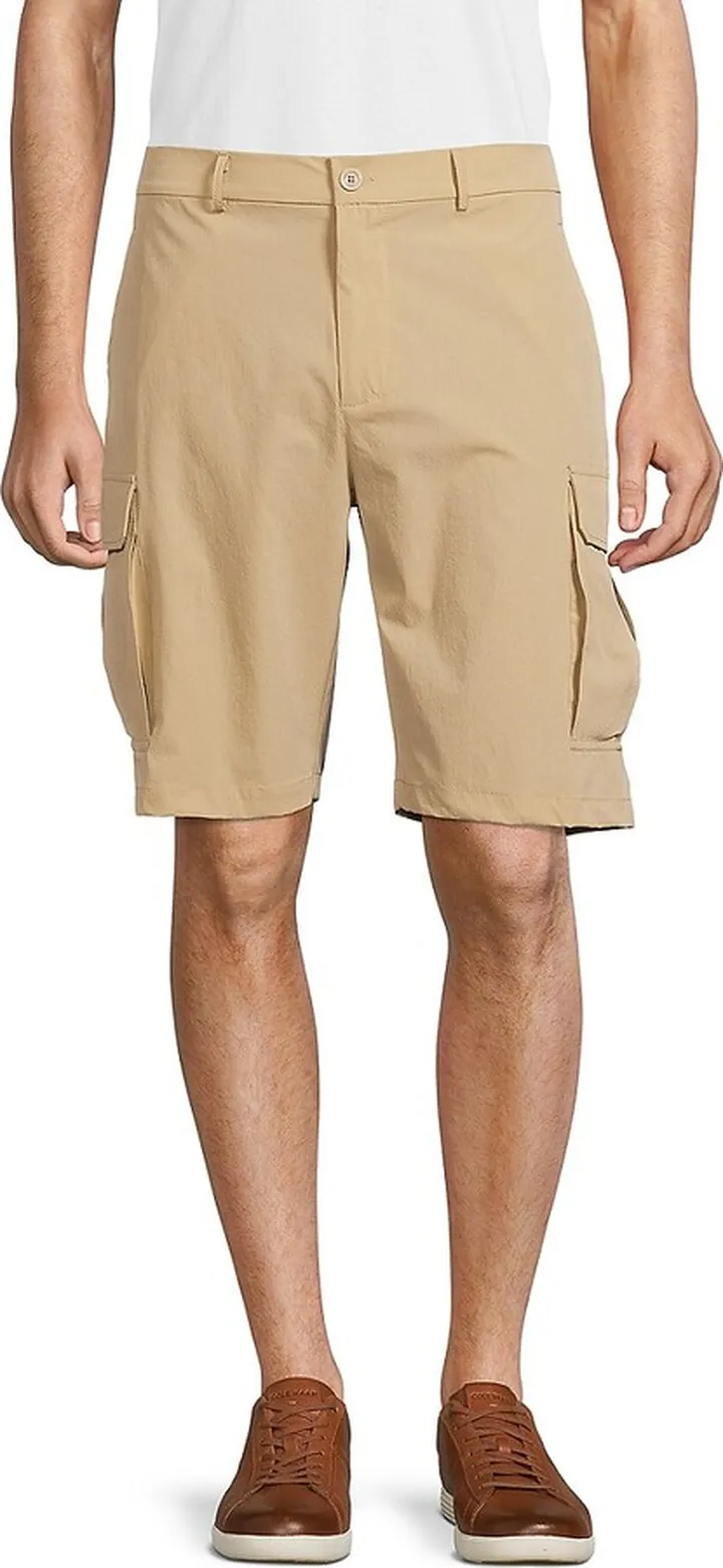 Solid Cargo Shorts