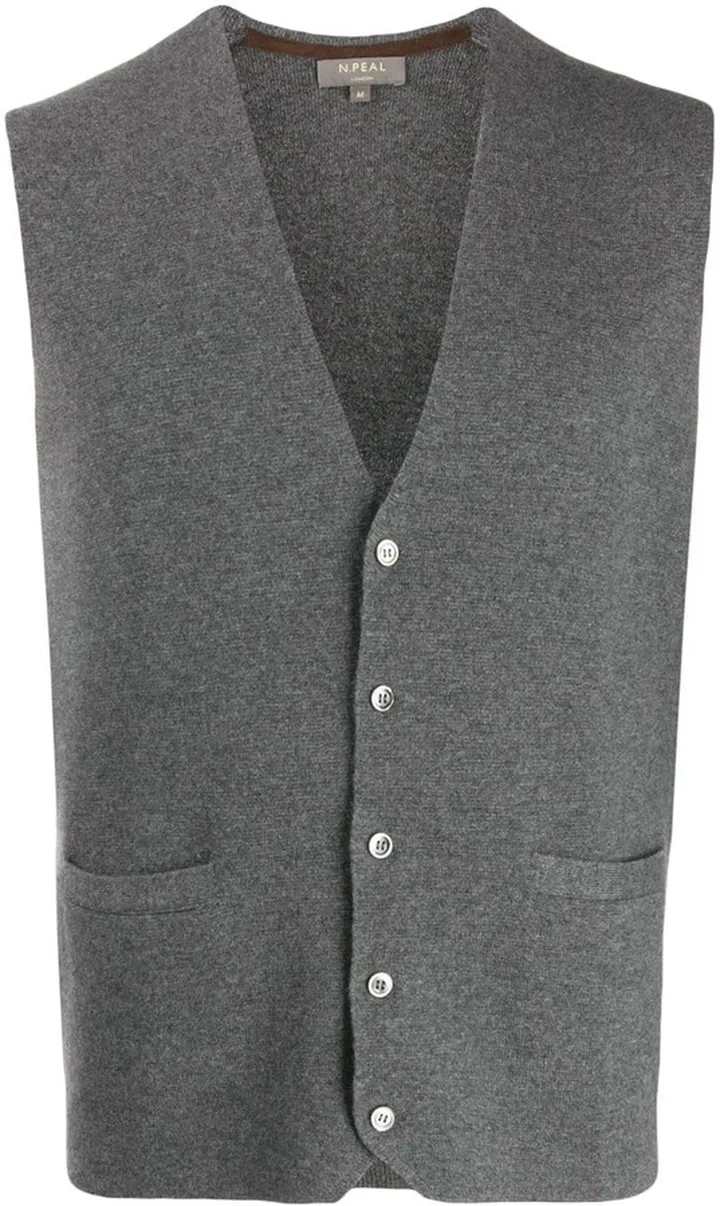 cashmere Carnaby knitted vest