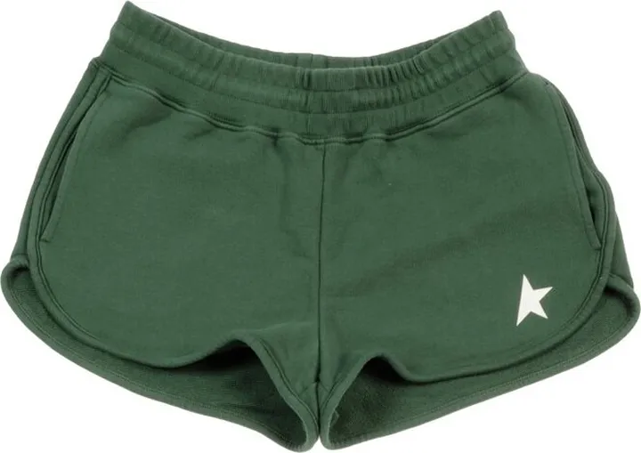 Golden Goose Deluxe Brand Logo Patch Shorts