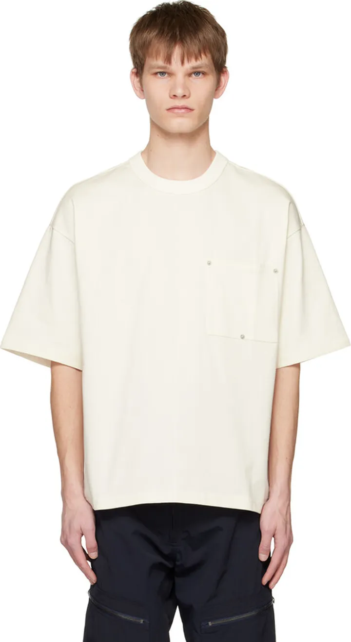 Bottega Veneta Off-White Relaxed-Fit T-Shirt