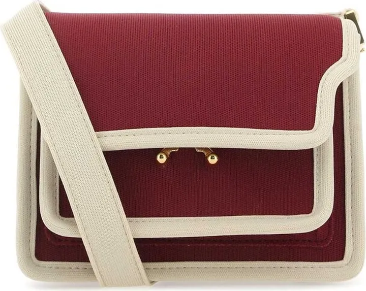 Marni Foldover Trunk Knit Mini Shoulder Bag