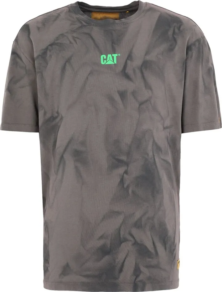 Cat Small Logo Tie-dye T-shirt T-shirt Khaki
