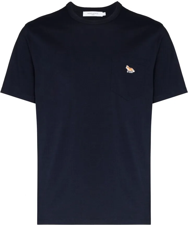 fox-patch T-shirt