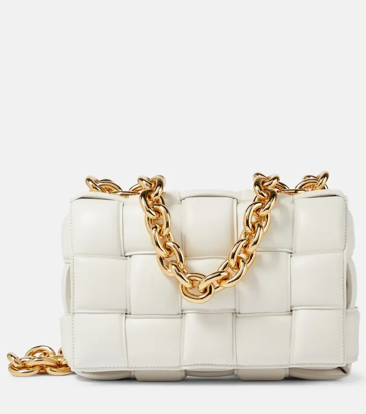 Chain Cassette leather shoulder bag
