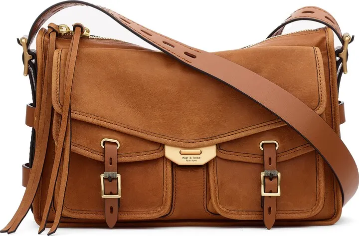 Field Leather Messenger Bag