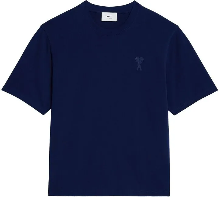 Navy Ami De Coeur Short-Sleeve T-Shirt