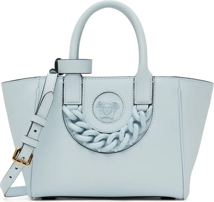 Versace Blue 'La Medusa' Bag