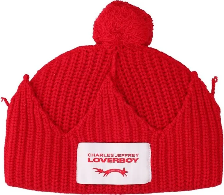 Chunky Crown wool & nylon beanie