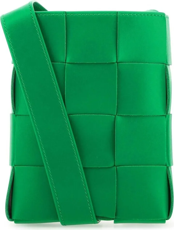 Bottega Veneta Interwoven Leather Phone Case