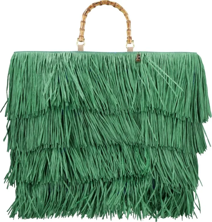 Giannutri Raffia Tote Bag