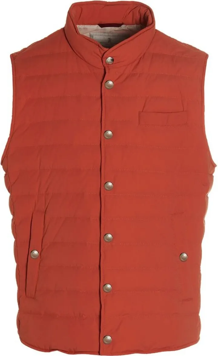 Brunello Cucinelli Buttoned Padded Gilet