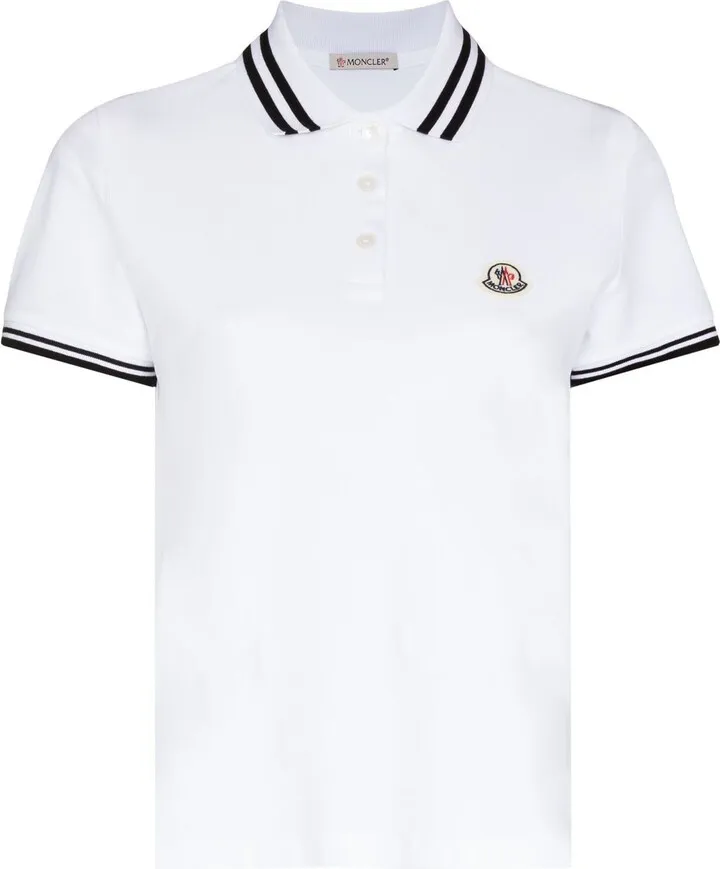 Stripe-Trim Polo Shirt