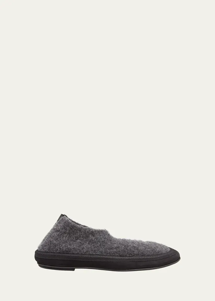 Men's Elastic Cashmere Slippers
