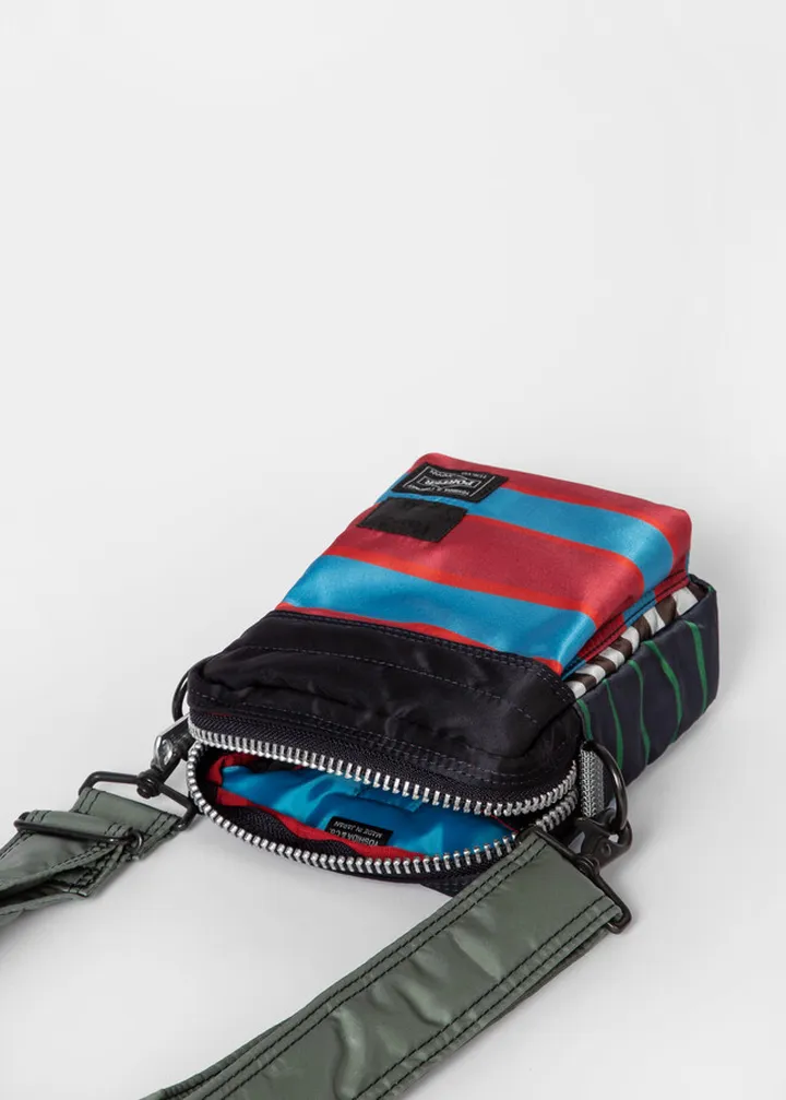 Mixed Stripe Flight Bag - Paul Smith + PORTER
