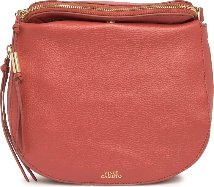 Kenzy Large Leather Crossbody Bag